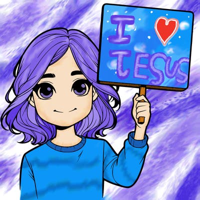 realistic girl holding up a sign