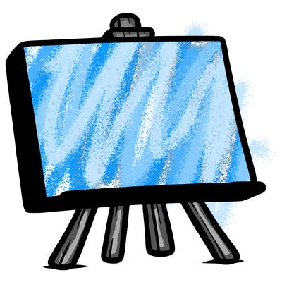 blank canvas