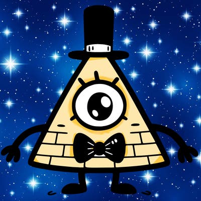 bill cipher from gravity falls