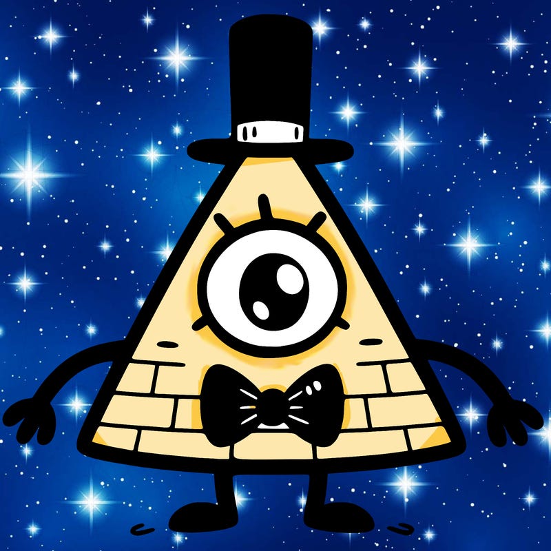 bill cipher from gravity falls