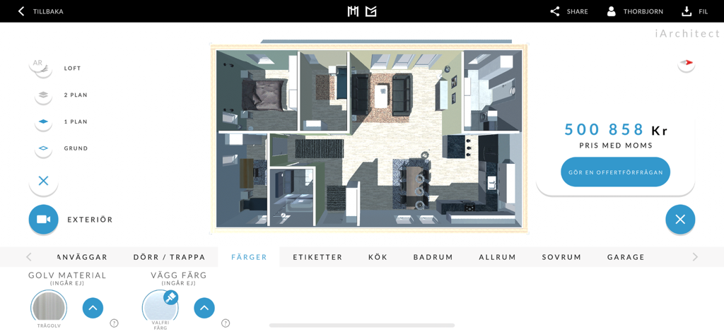 iArchitect - 3D floor plan design and pricing in iArchitect app