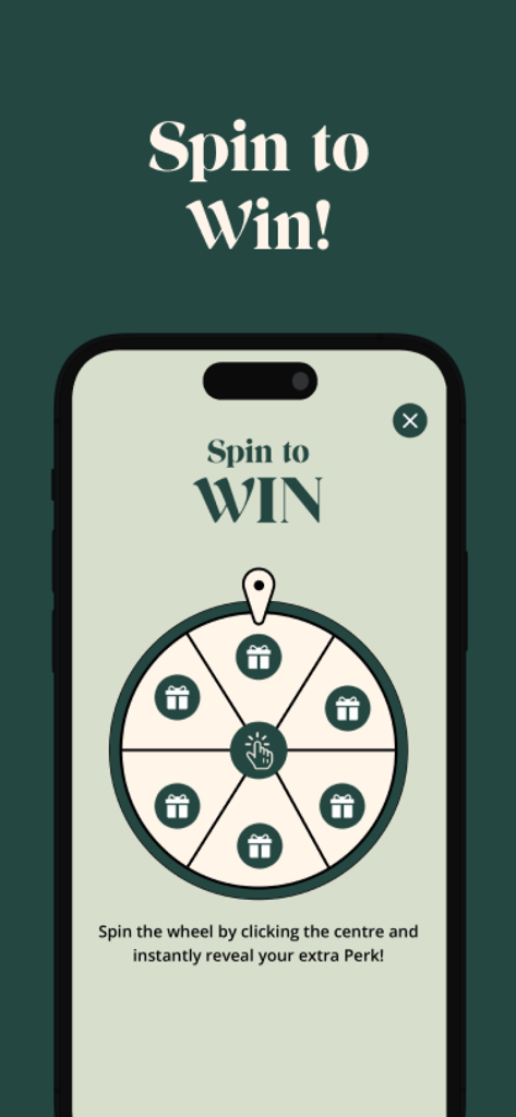 Bella Italia app spin to win digital reward wheel for exclusive dining perks