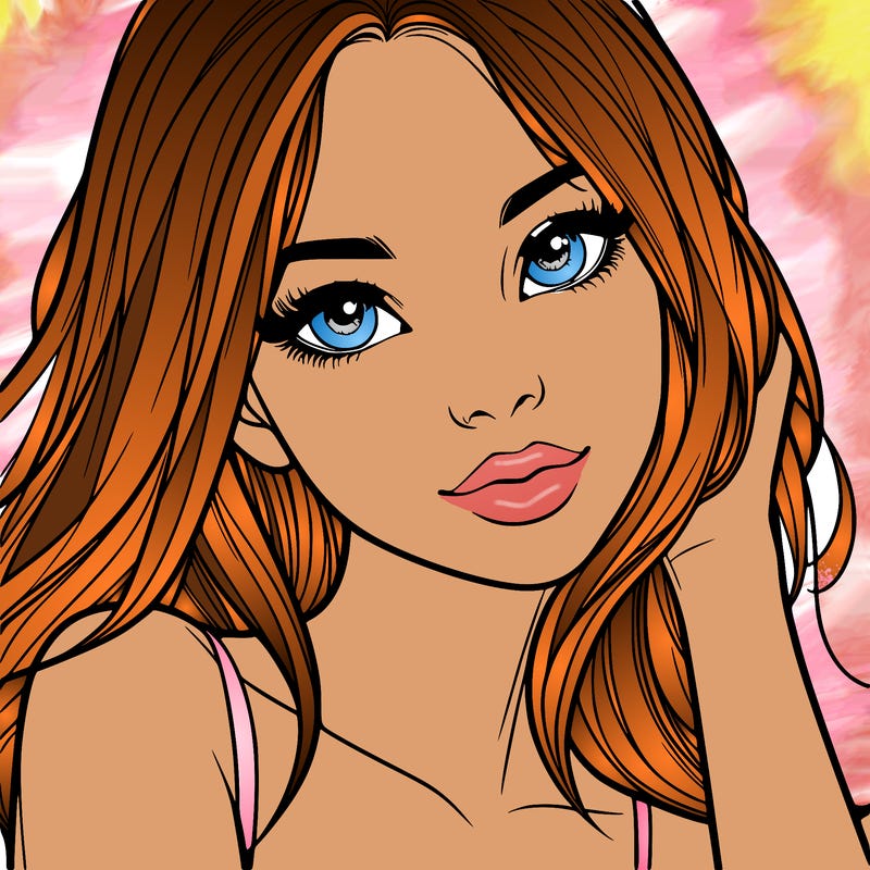 beautiful realistic girl