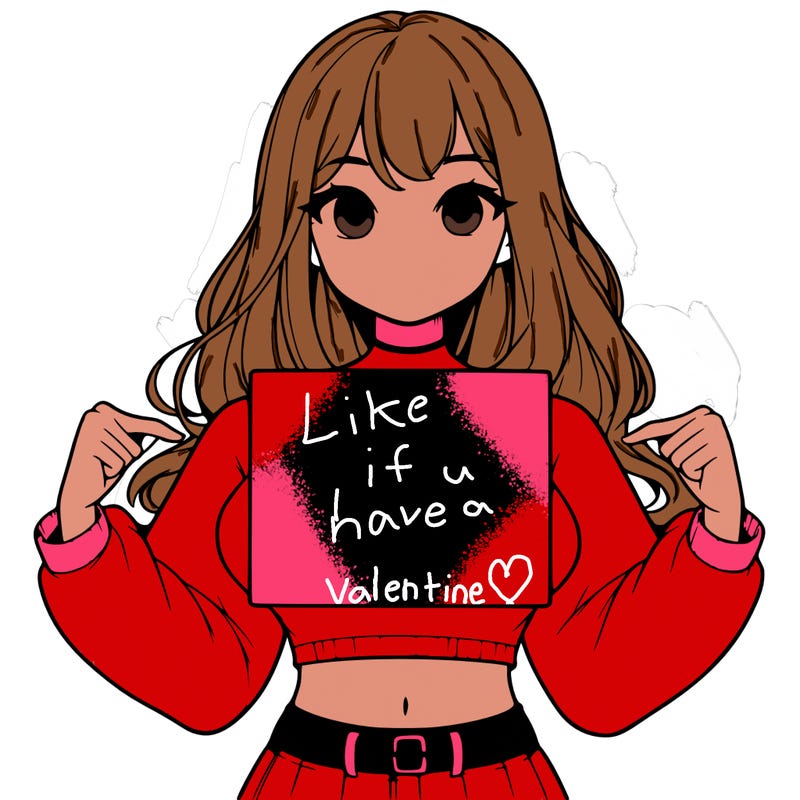 girl holding a blank sign in a long sleeve crop top