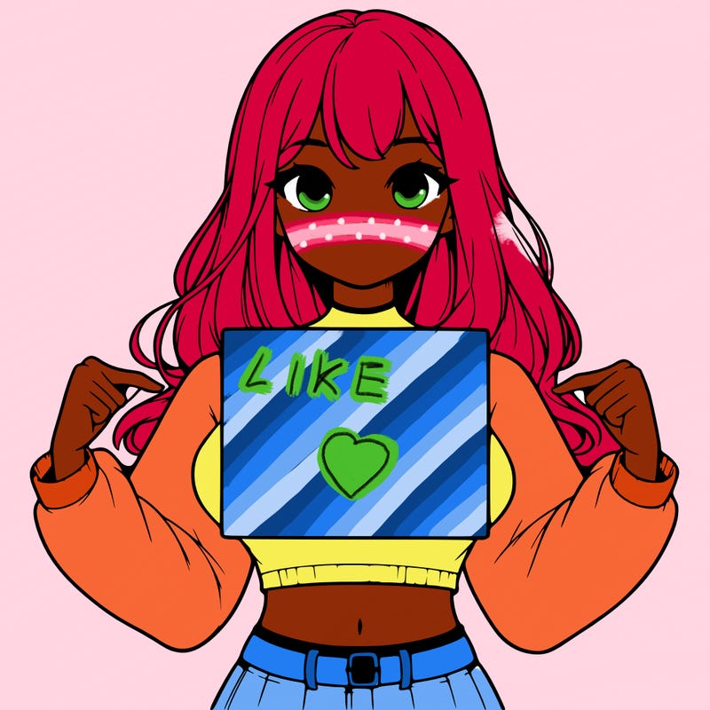 girl holding a blank sign in a long sleeve crop top