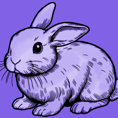 realistic bunny
