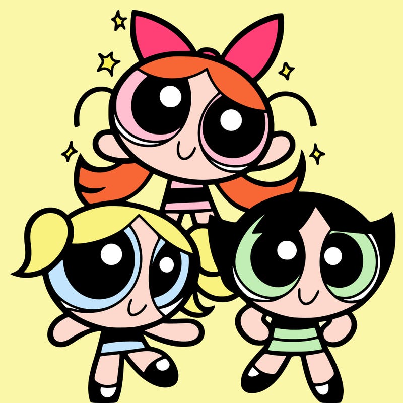 cartoon powerpuff girls