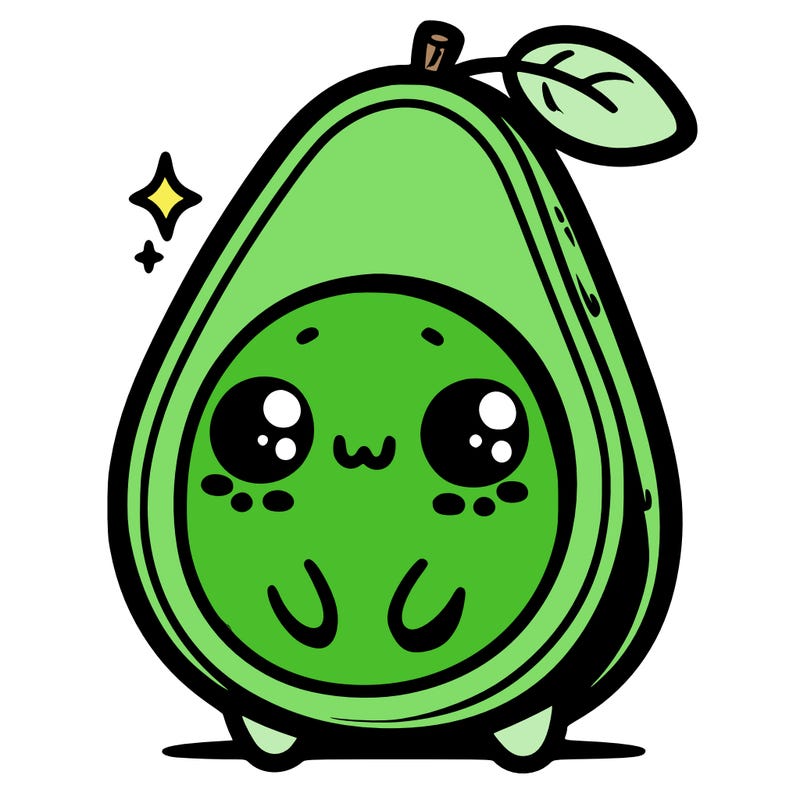 cute avocado