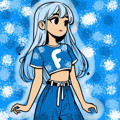 girl in a cute crop top