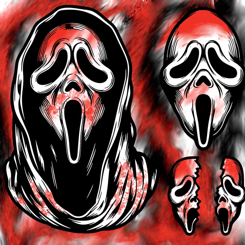 realistic,scary,gostface