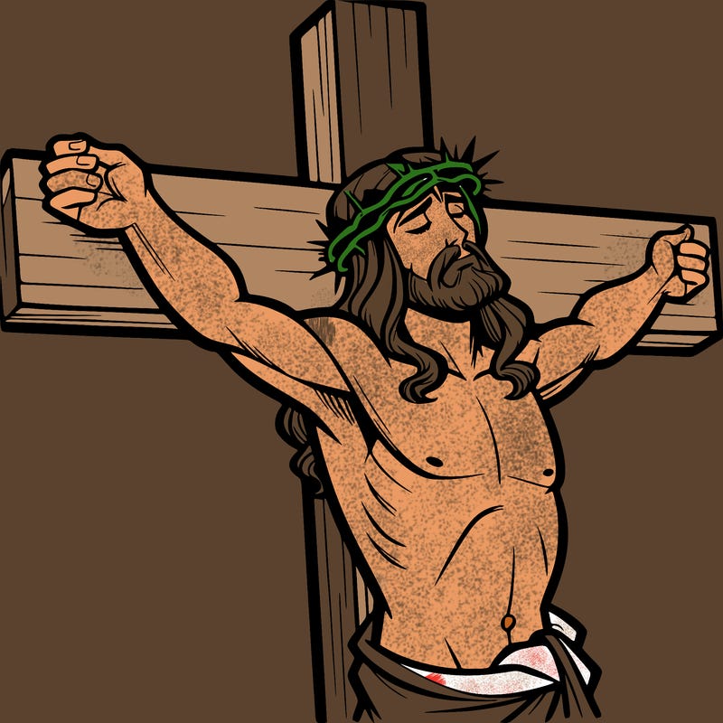 jesus on the cross