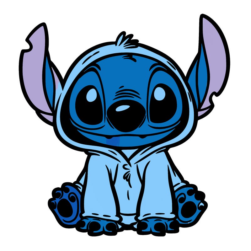 stitch in a dog costume