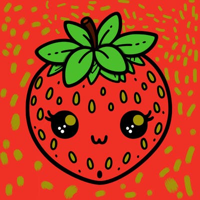 cute strawberry