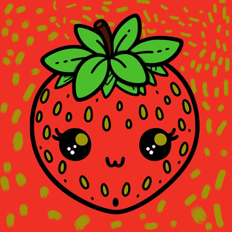 cute strawberry