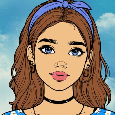 realistic teenage girl