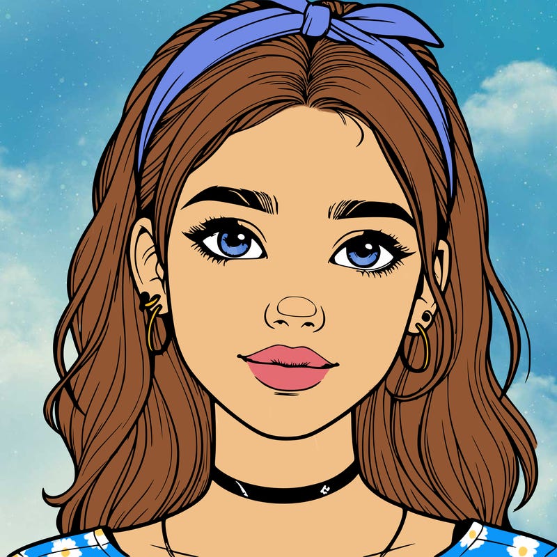 realistic teenage girl