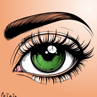 realistic eye