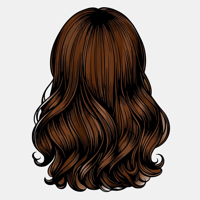 hair relistic  girl