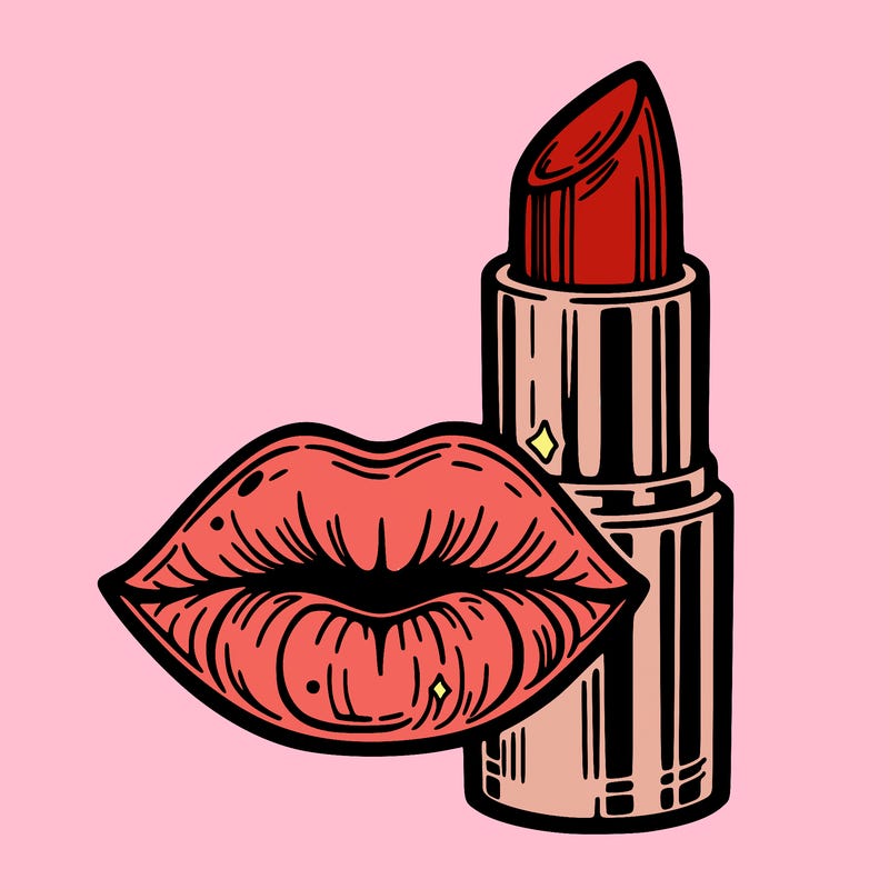 lips and lipstick
