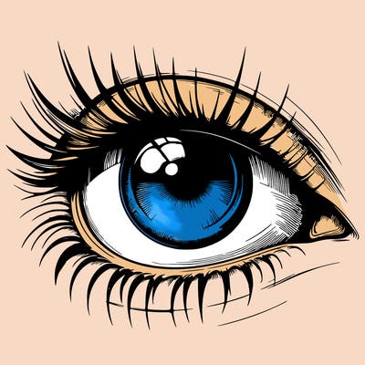 realistic eye