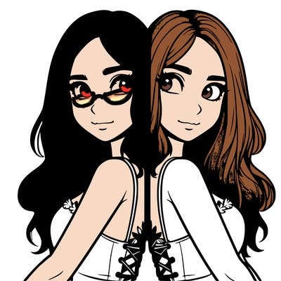 a realistic girl split