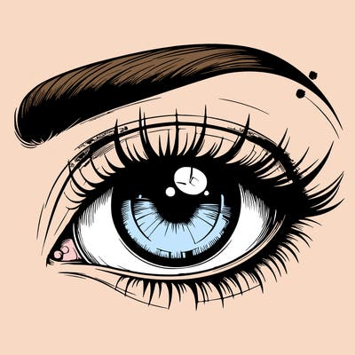realistic eye