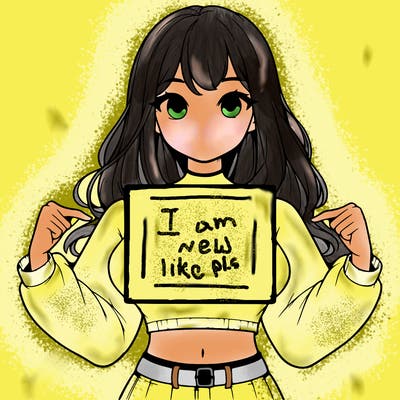 girl holding a blank sign in a long sleeve crop top