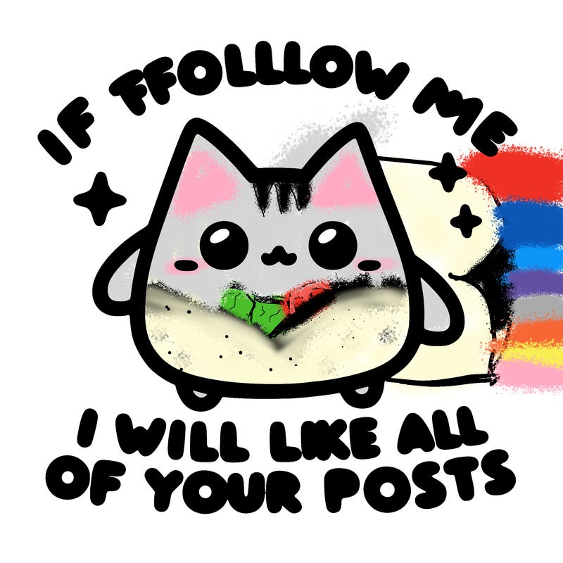 if you follow me i will like all of your posts