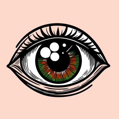 an eye