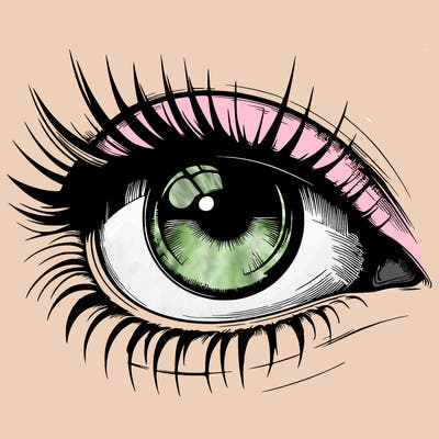 realistic eye