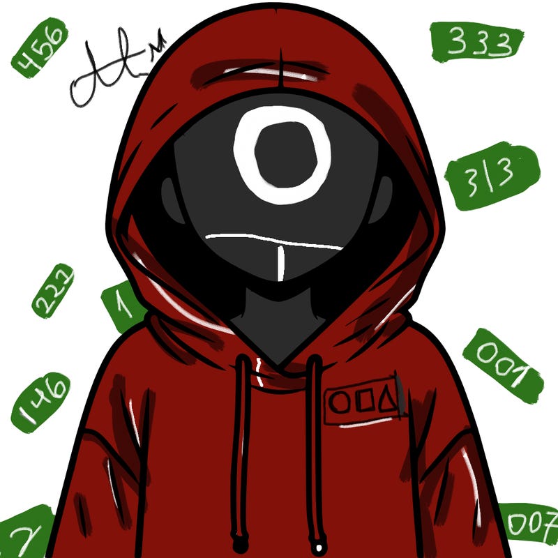 faceless girl in hoodie