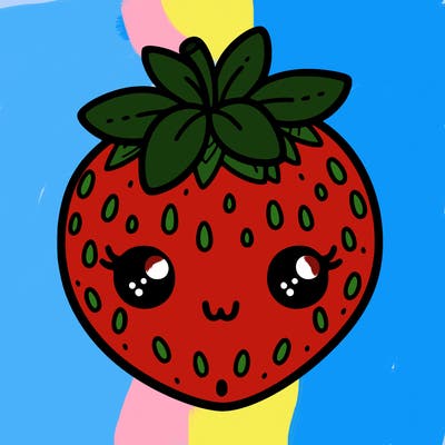 cute strawberry