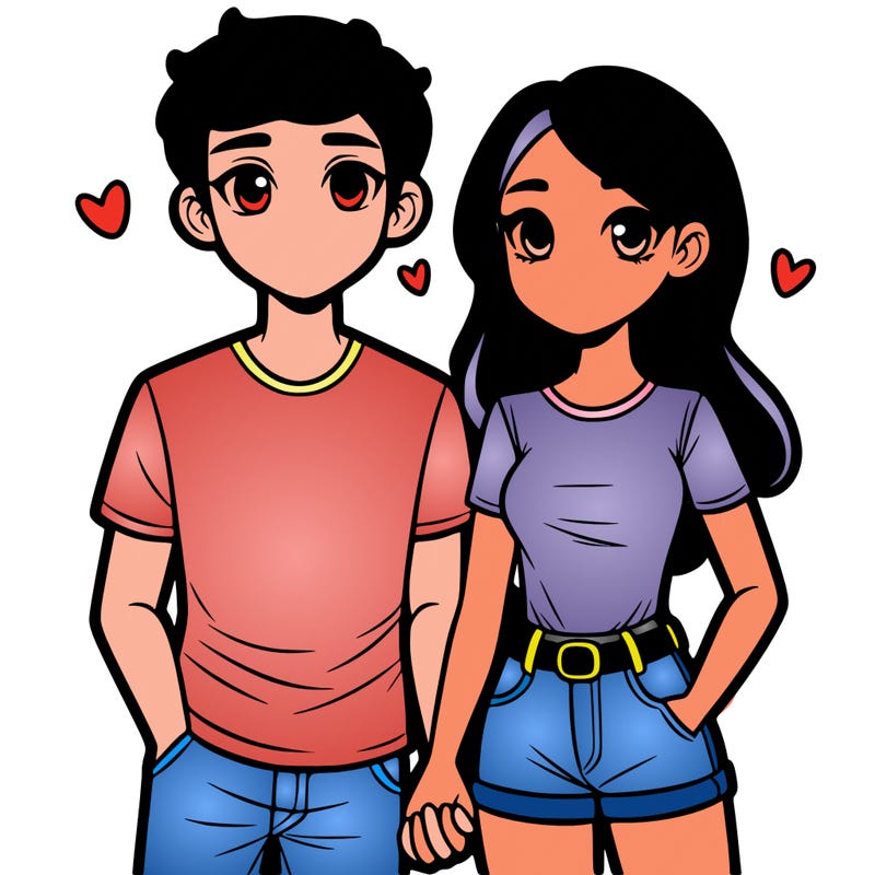 boyfriend and girlfriend