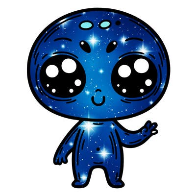 alien cute