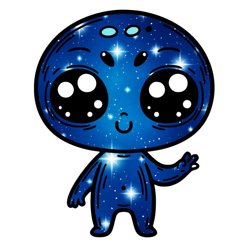 alien cute