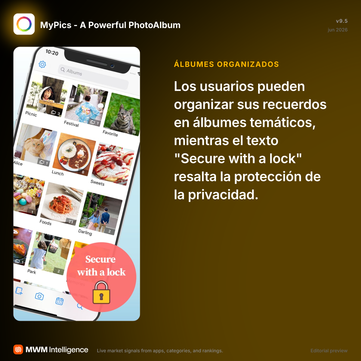 MyPics - Álbumes de fotos - App de Foto y vídeo | MWM