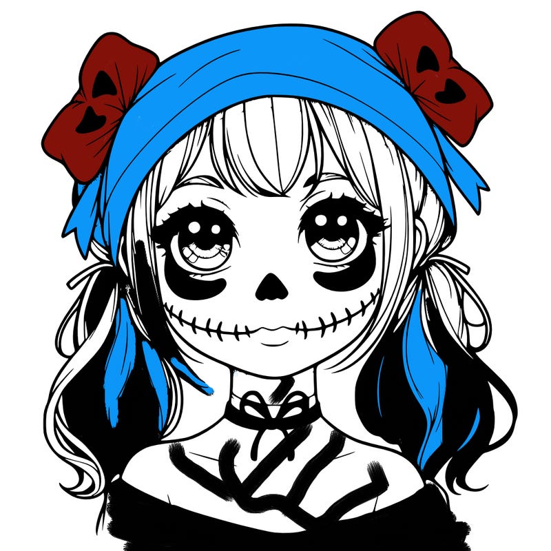 realistic girl halloween