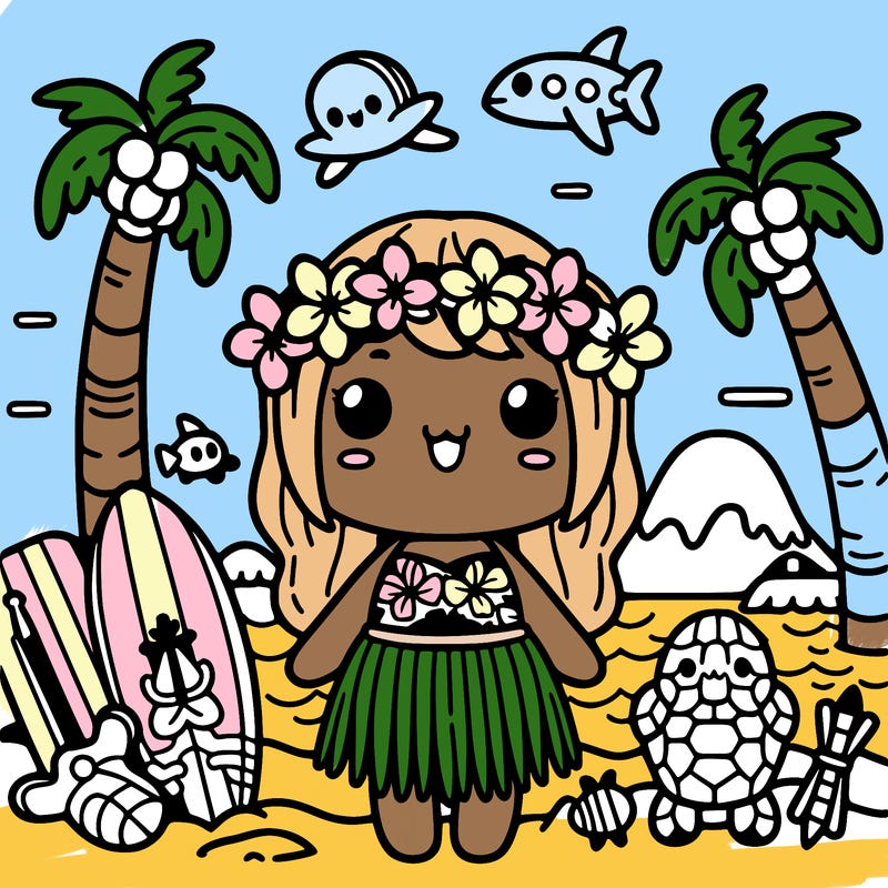 hawaii kawaii