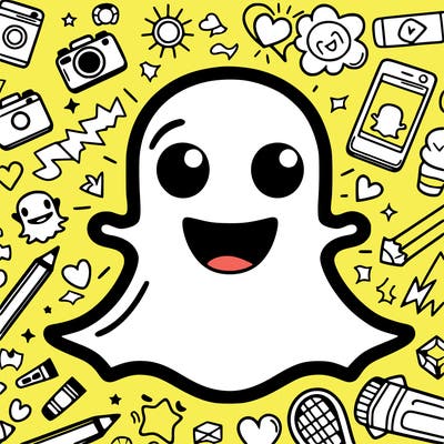 snapchat  logo
