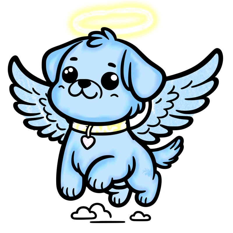 dog with wings