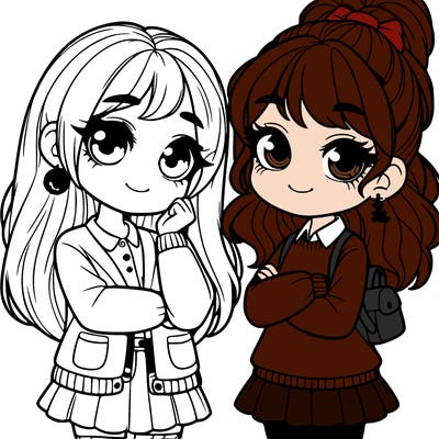 girls next to eachother