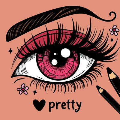 pretty eye