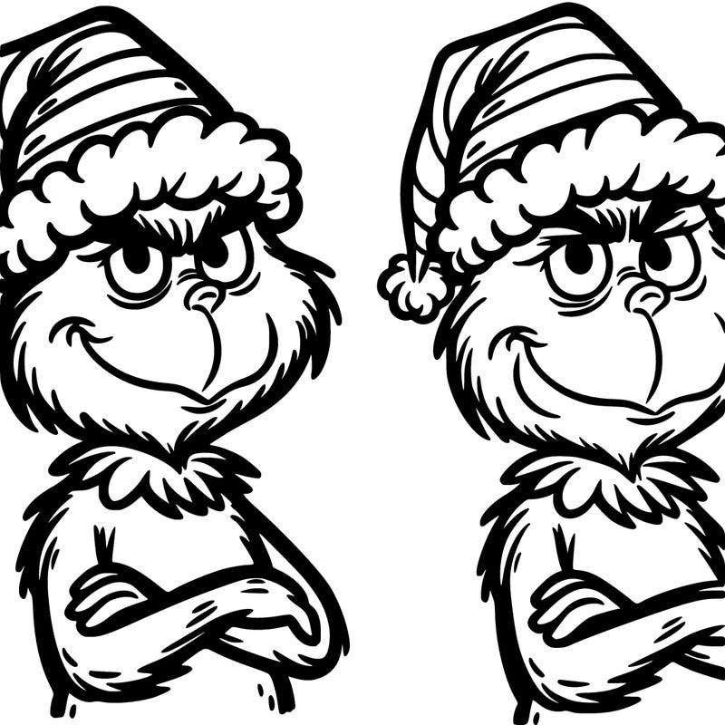 ' grinch with christmas 𝓱𝓪𝓽