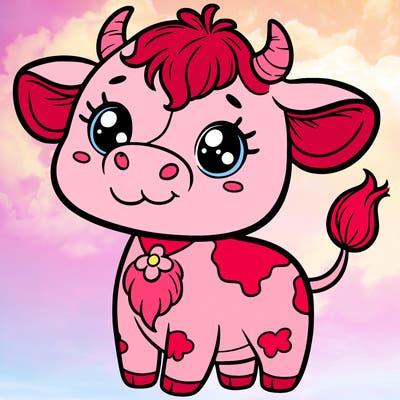 cute cow