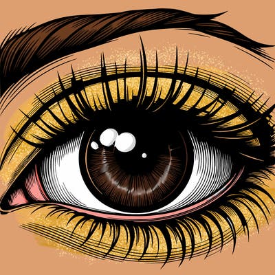 realistic eye