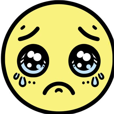 sad emoji