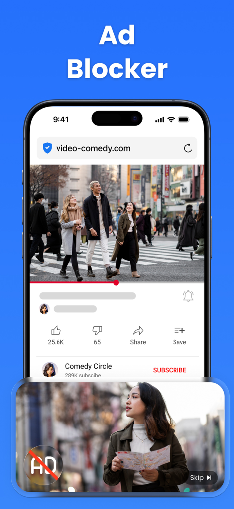 Two Factor Authentication App・ - プライベートモバイルブラウジングのための統合広告ブロッカー機能を搭載した2要素認証アプリ。
