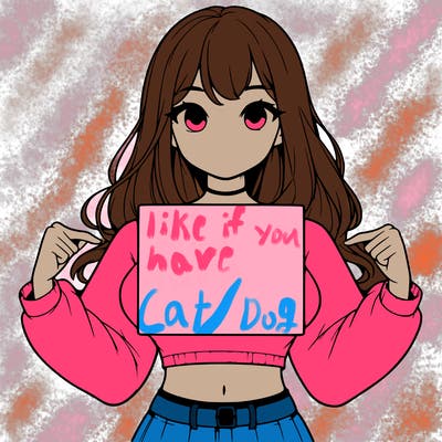 girl holding a blank sign in a long sleeve crop top