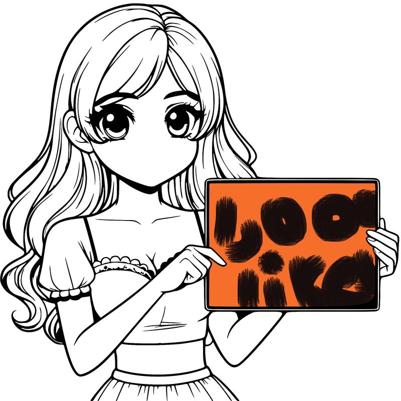 realistic pretty girl holding blank sign