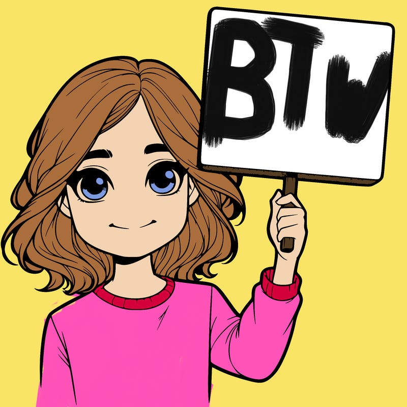 realistic girl holding up a sign